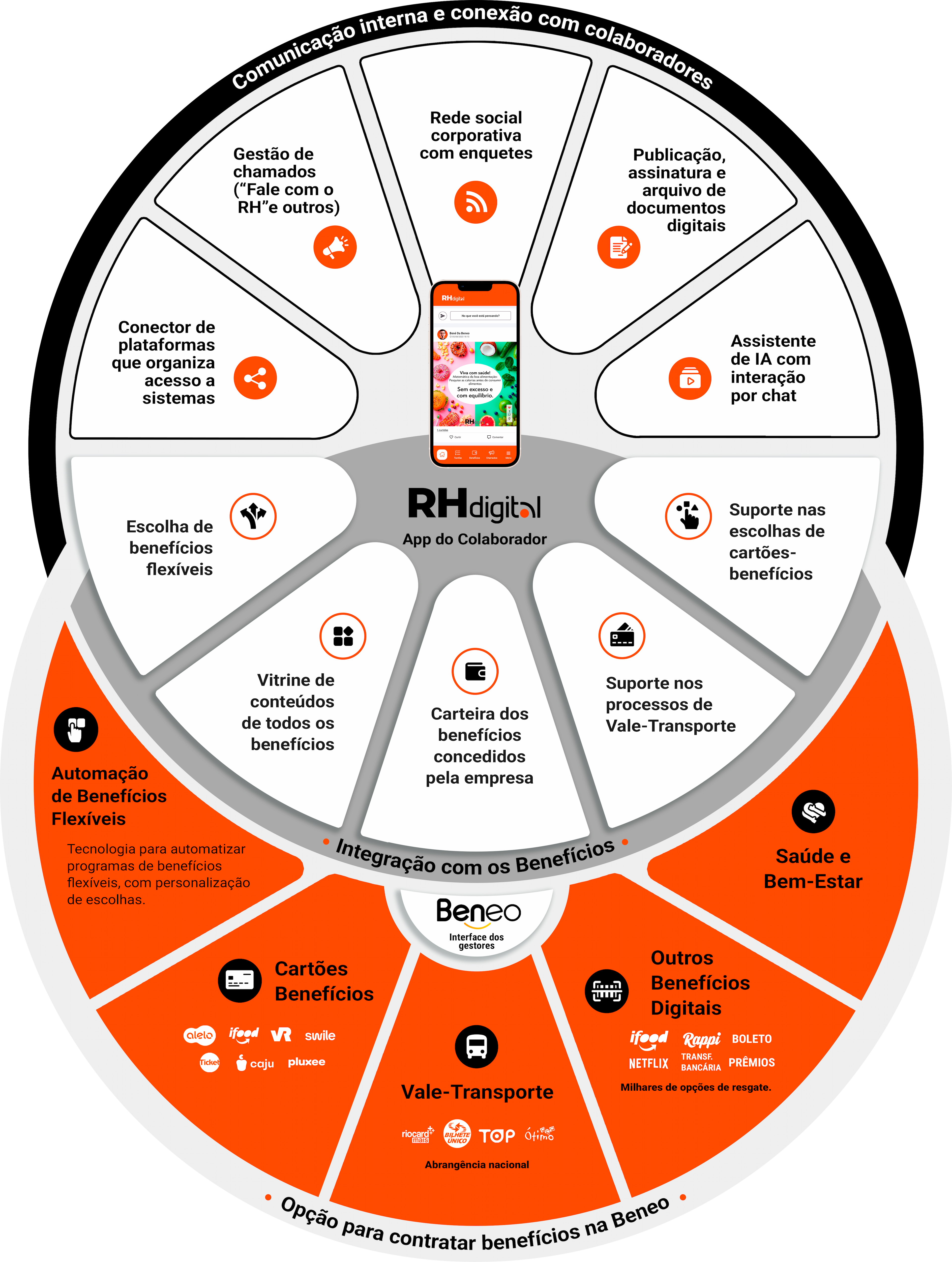 Seção 1 do Ecossistema Beneo 